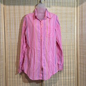 PINK Victoria's Secret Vintage Button Down Shirt M